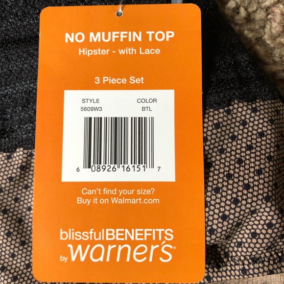 Warner's Intimates & Sleepwear Nwt 5 Pairs Of Womens Hipster Lace